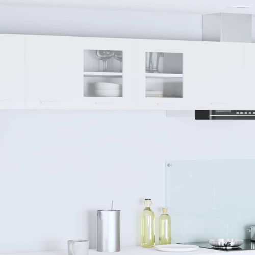 Висящ шкаф със съхранение Бяло 80 x 31 x 40 см Инженерно дърво