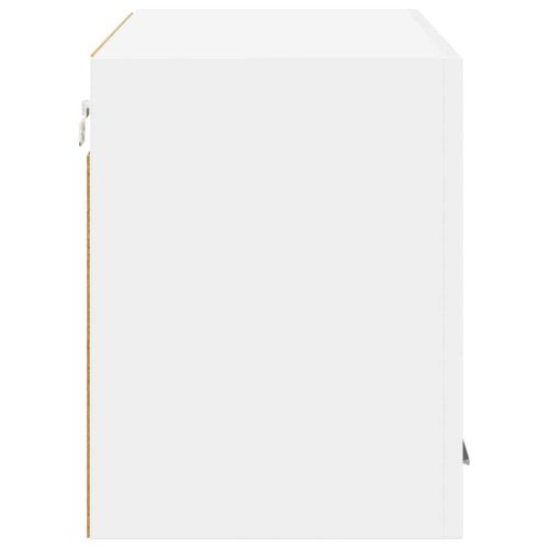 Висящ шкаф със съхранение Бяло 80 x 31 x 40 см Инженерно дърво