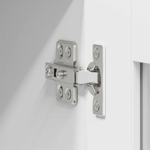 Висящ шкаф със съхранение Бяло 80 x 31 x 40 см Инженерно дърво