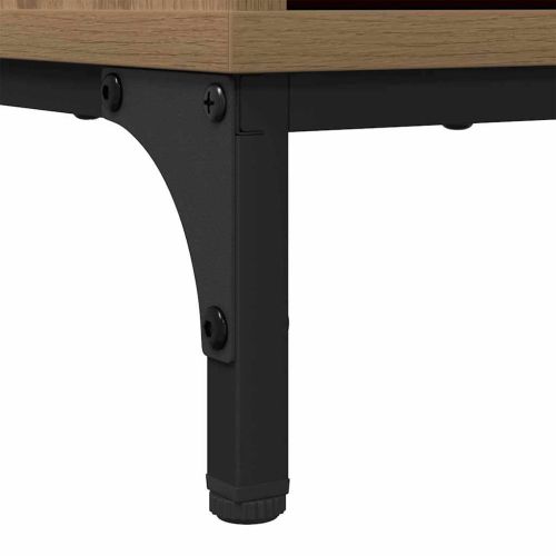 Служебен шкаф с чекмедже Дъб 89,5 x 33 x 82 см Инженерно дърво