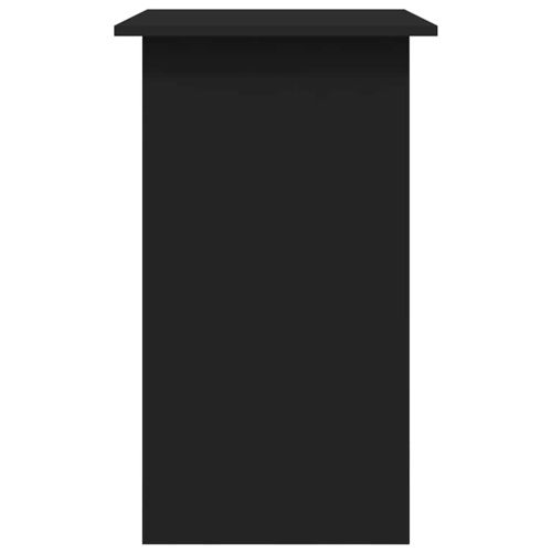 Бюро, черно, 80x45x74 см, инженерно дърво