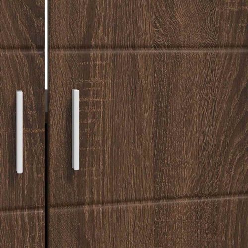 Комплект шкафове за баня TULUM Кафяв дъб 60 x 34 x 63 см