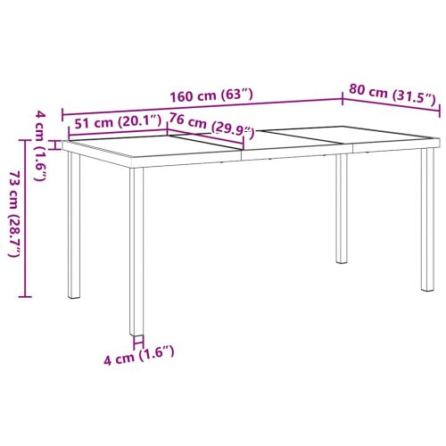 Комплект за хранене в градината 5 pcs Черно