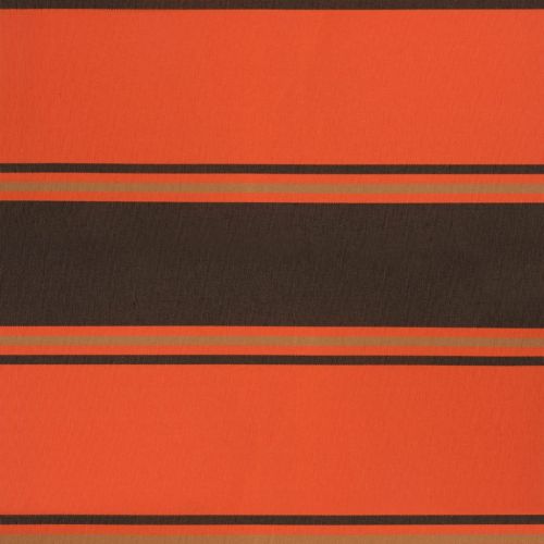 Прибираща се тента оранжево и кафяво 4,5x3 м плат и алуминий