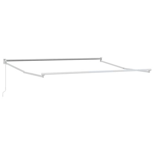 Сгъваем навес Бяло 300 x 250 cm Алуминий