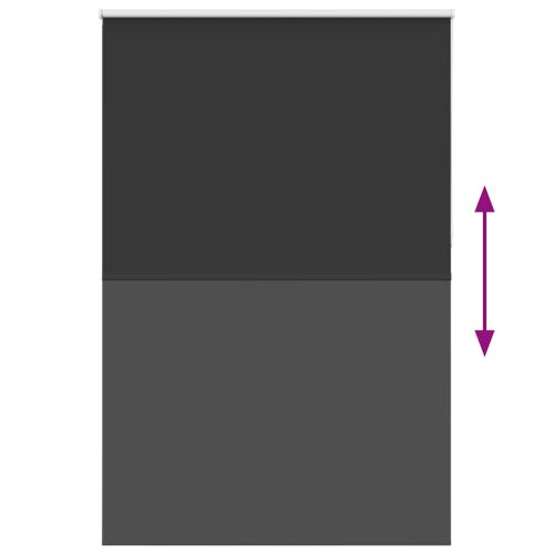 Ролетна щора Blackout черна 160x230см ширина на тъканта 156,6см