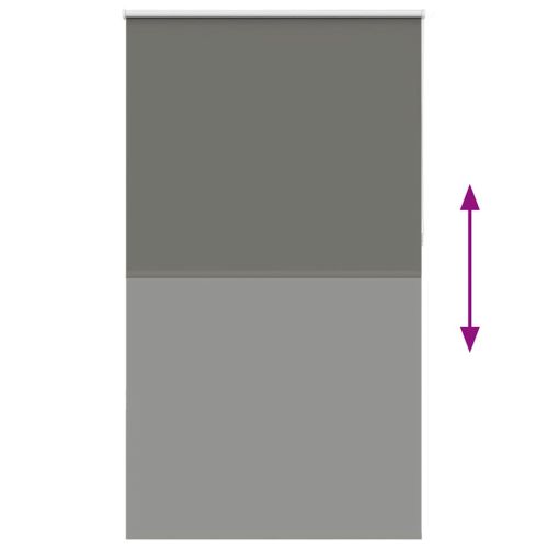 Ролкова щора Blackout Сив 120x210 cm Ширина на плата 116,6cm