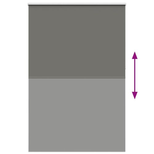 Ролкова щора Blackout Сив 145x210 cm Ширина на плата 141,6cm