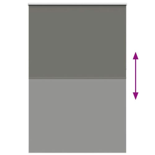 Ролкова щора Blackout Сив 160x210 cm Ширина на плата 156,6cm