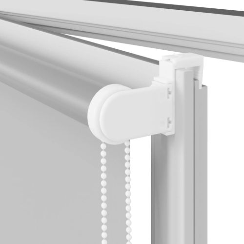 Ролкова щора Blackout Светло сиво 160x130 cm Ширина на плата