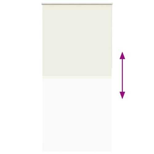 Ролкова щора белезникав 105x210 см Ширина на плата 100,7см