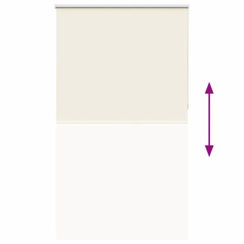 Ролкова щора белезникав 120x230 см Ширина на плата 116,6см