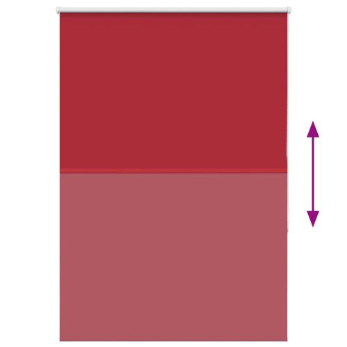 Ролетна щора Blackout червен 105x150 см Ширина на плата 100,7см