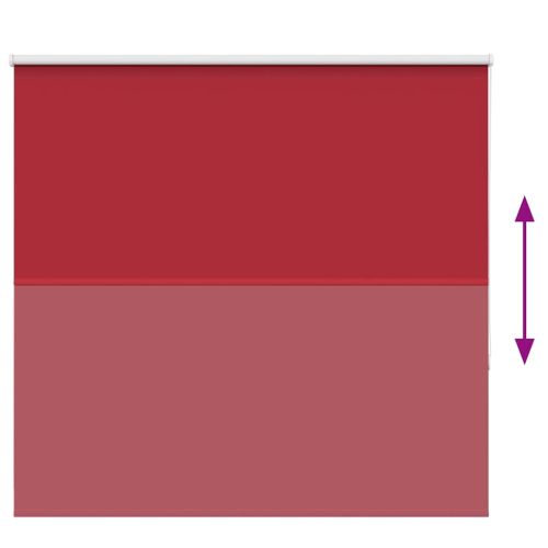 Ролкова щора Blackout червен 145x150 см Ширина на плата 141,6см