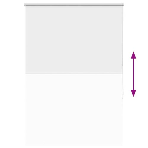 Ролкова щора Blackout бял 105x150 см Ширина на плата 100,7 см