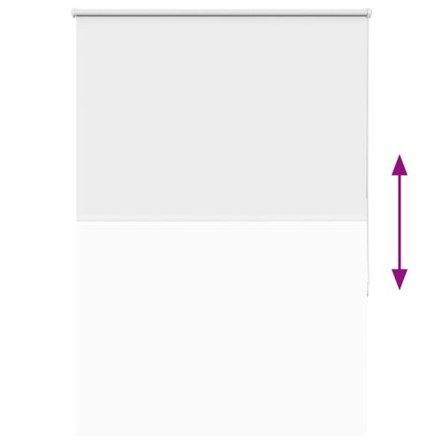 Ролкова щора Blackout бял 115x175 см Ширина на плата 110,7 см