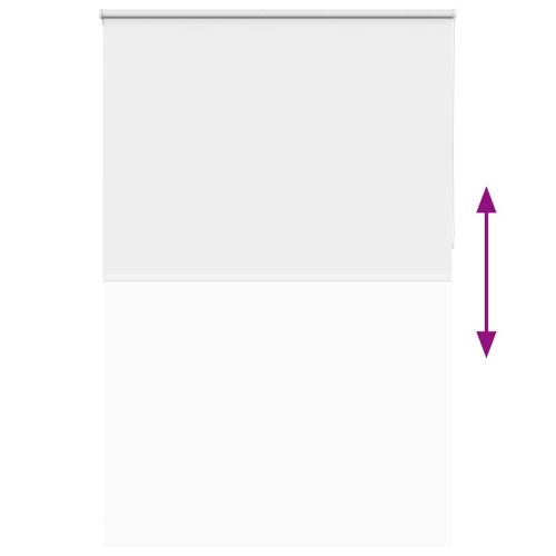 Ролкова щора Blackout бял 155x210 см Ширина на плата 151,6 см