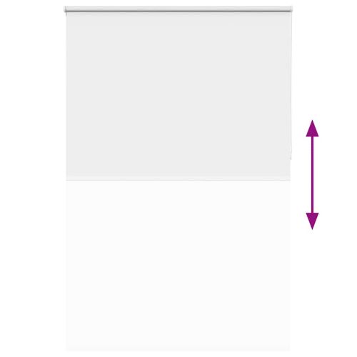 Ролкова щора Blackout бял 165x230 см Ширина на плата 161,6 см