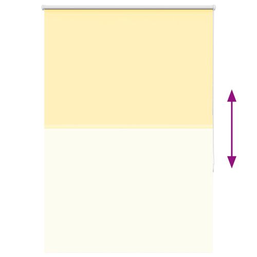 Ролкова щора Blackout жълт 110x150 см Ширина на плата 105,7см