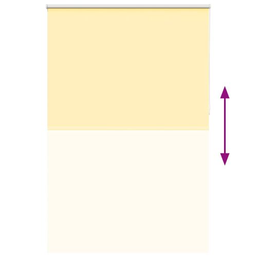 Ролкова щора Blackout жълт 160x230 см Ширина на плата 156,6см