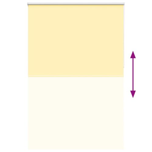 Ролкова щора Blackout жълт 165x230 см Ширина на плата 161,6см