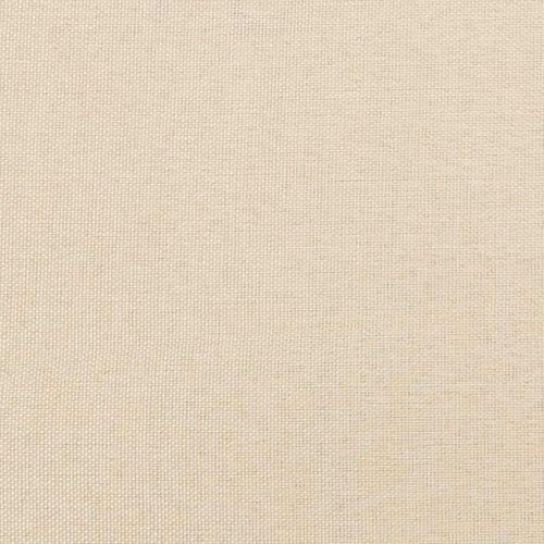 Боксспринг легло с матрак, кремаво, 120x190 см, плат