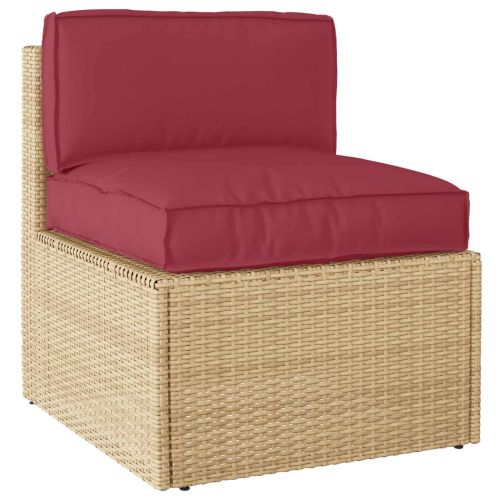 Комплект възглавници за палет 2 pcs Крем Оксфордска тъкан