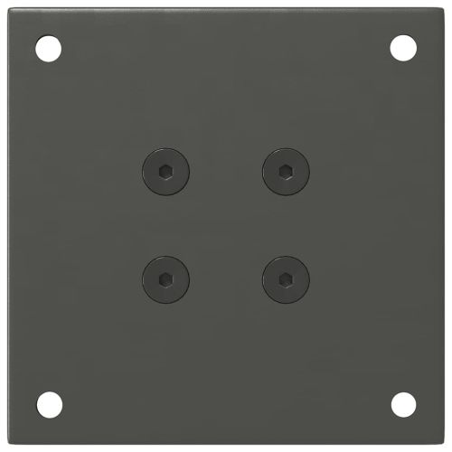 Крака за масичка за кафе, 4 бр., антрацит, 30-32 см, стомана