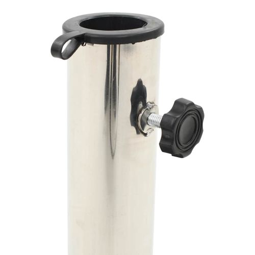 Основа за чадър, гранит, 20 кг, кръгла, черна