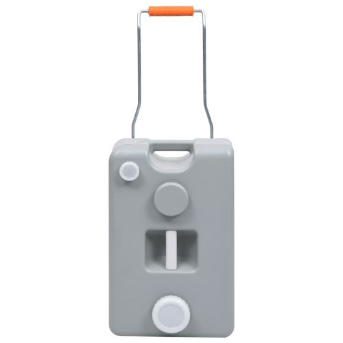 Резервоар за вода на колела за къмпинг 25 л сив