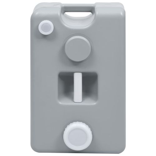 Резервоар за вода на колела за къмпинг 25 л сив