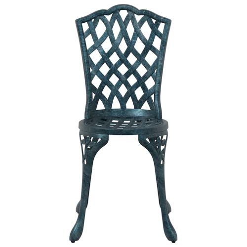 Комплект за хранене в градината 5 pcs Зелен Алуминий