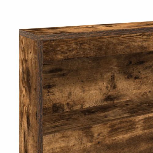 Табла за съхранение с рафт Димян дъб 160 cm Инженерно дърво