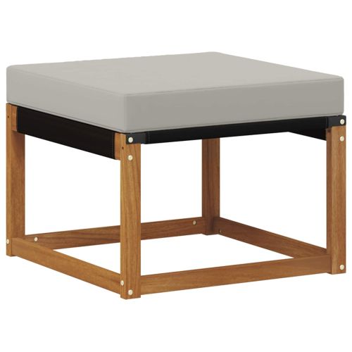 Комплект дивани за открито 7 pcs Естествено и светло сиво