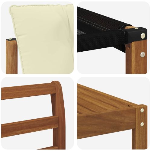 Комплект дивани за открито 25 pcs Натурален и Бежов