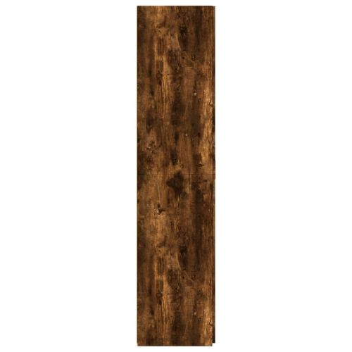 Висок шкаф, опушен дъб, 70x42,5x185 см, инженерно дърво