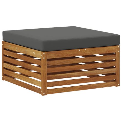 Комплекти дивани с възглавница 9 pcs Натурален и Антрацит