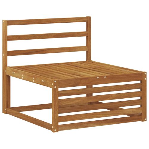 Комплекти дивани 9 pcs Естествен Солидно акациево дърво