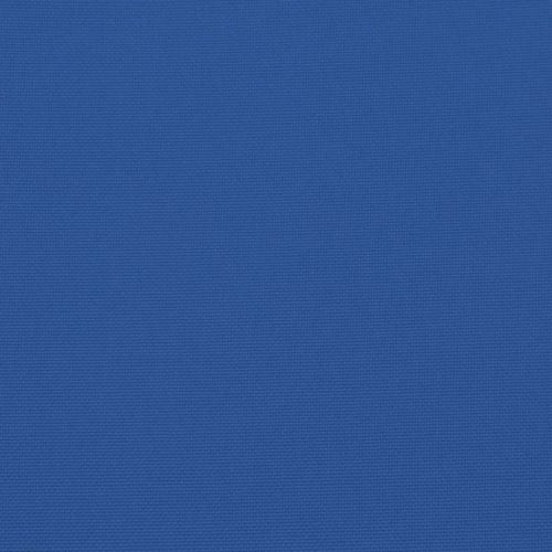 Възглавници за столове 2 бр кралско син 40x40x4 см Оксфорд плат