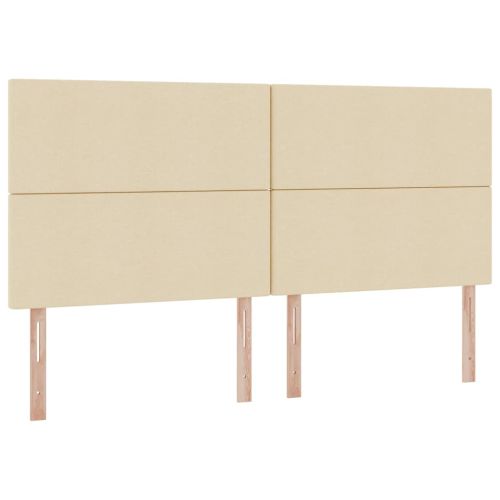 Легло с място за съхранение и матрак Кремав 200 x 200 cm