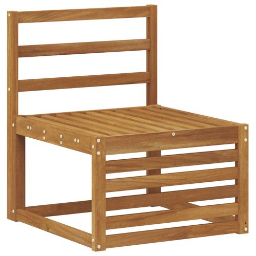 Комплекти дивани 10 pcs Естествен Солидно акациево дърво