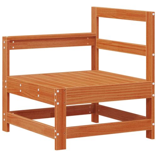 Комплект за почивка в градина 10 pcs Восъчен Кафяв