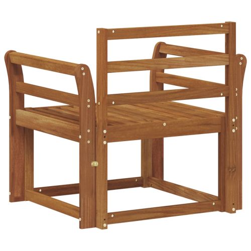 Външен диван Солидно акациево дърво Естествен