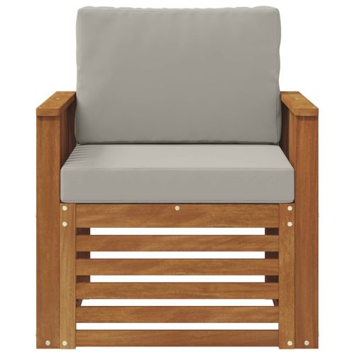 Комплект дивани за открито Естествен 71 x 63 x 73 см