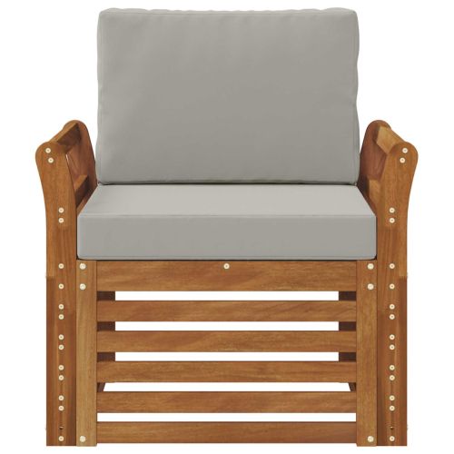 Комплект дивани за открито Естествен 75,5 x 63 x 73 см