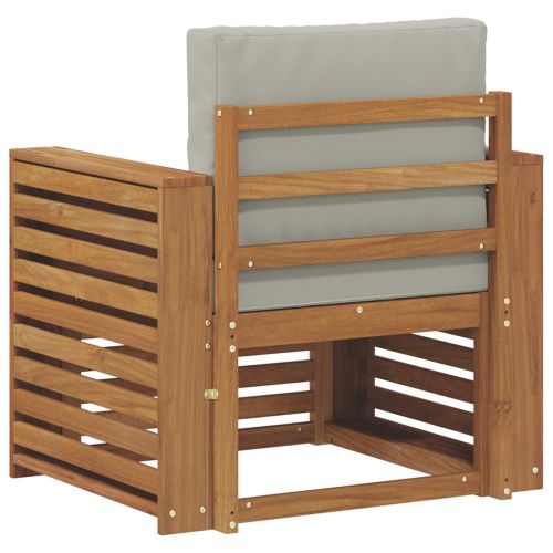 Комплект дивани за открито Естествен 79 x 63 x 73 см