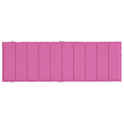 Шалте за шезлонг, розово, Оксфорд плат