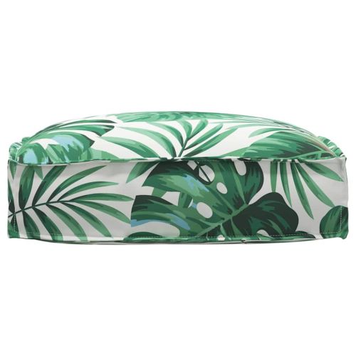 Възглавница Мотив с листа 50 x 50 x 12 cm Оксфордска тъкан