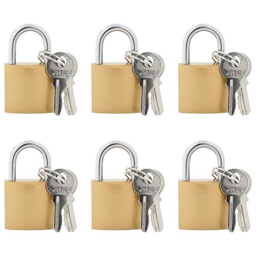 U Lock с ключове 6 pcs Месинг Желязо