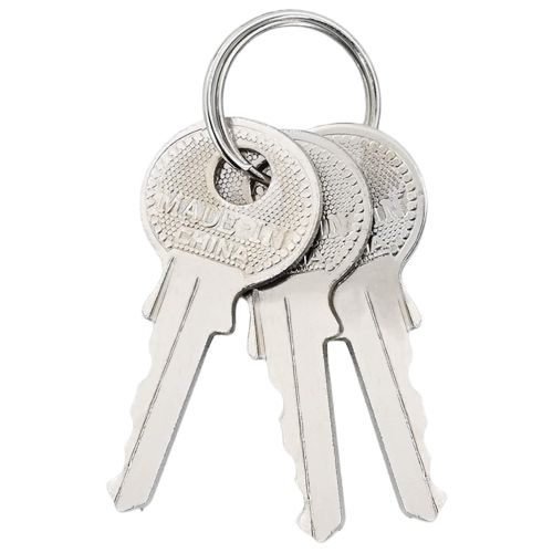U Lock с ключове 6 pcs Месинг Желязо
